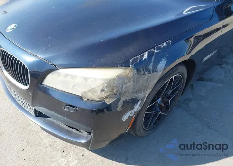 2011 BMW 740Li from USA, damaged, VIN WBAKB4C55BC392618